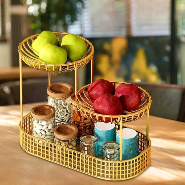 3 Tiers Fruit Basket Fruit Bowl - Image 6