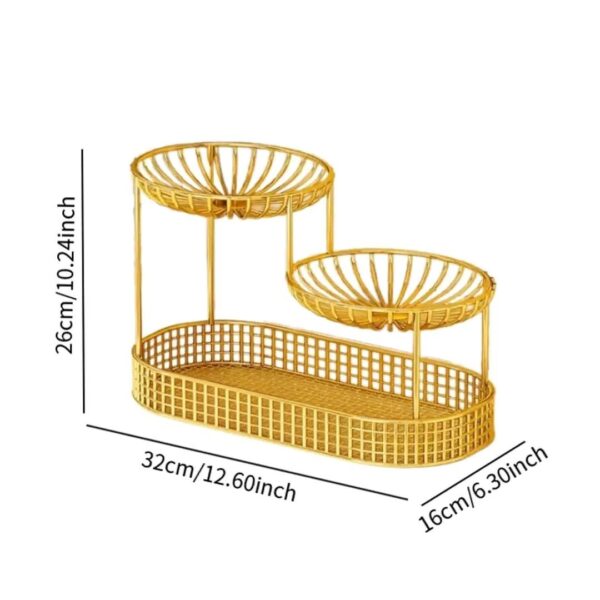 3 Tiers Fruit Basket Fruit Bowl - Image 9